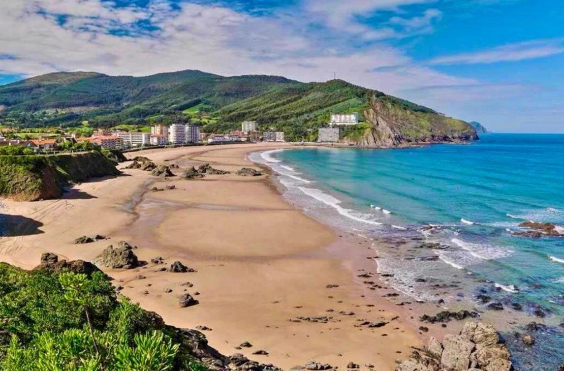 Bakio Beach Con Garaje Exterior foto